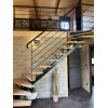 Escalier bois métal
