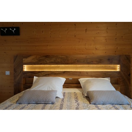Tete de lit noyer