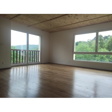 Plafon bois et parquet fabrication maison
