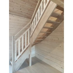 escalier chêne sapin
