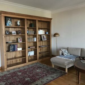 Bibliothèque traditionnelle — vue 1 — Bois Joli Création