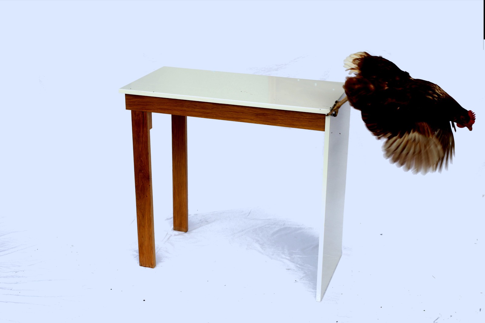 bureau bois laque — vue 1 — Bois Joli Création