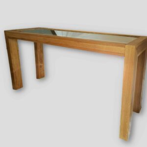 Console en chêne — vue 1 — Bois Joli Création