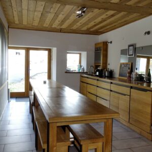Cuisine bois métal — vue 1 — Bois Joli Création