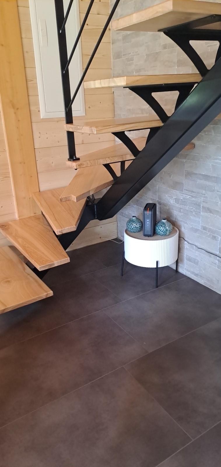 Escalier bois métal — vue 2 — Bois Joli Création