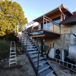 Terrasse bois métal — vue 1 — Bois Joli Création