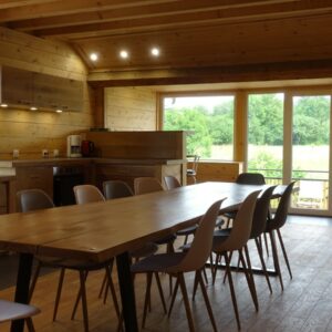 Table live edge — vue 1 — Bois Joli Création